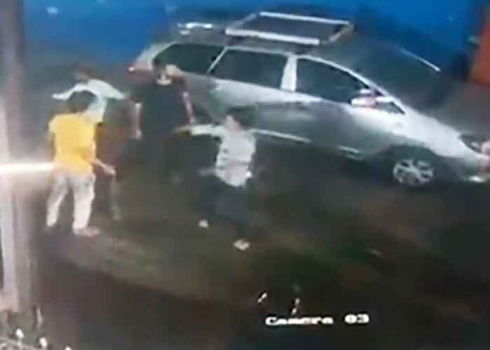CCTV shows Yusuf Pathan relatives assaulting a Mumbai family