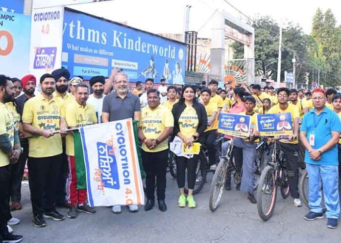 Cyclothon 4.0 in Jalandhar