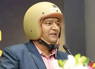 Helmet Man Raghavendra Kumar
