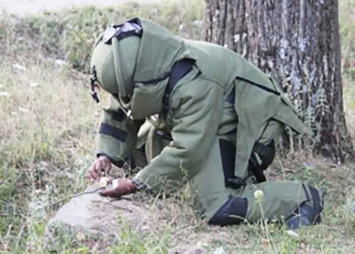 IED detected & defused by security forces