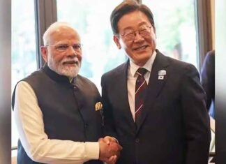 Lee Jae Myung South Korean President and PM Modi