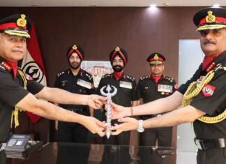 Lt Gen Amit Kabthiyal takes charge of Vajra Corps in Jalandhar