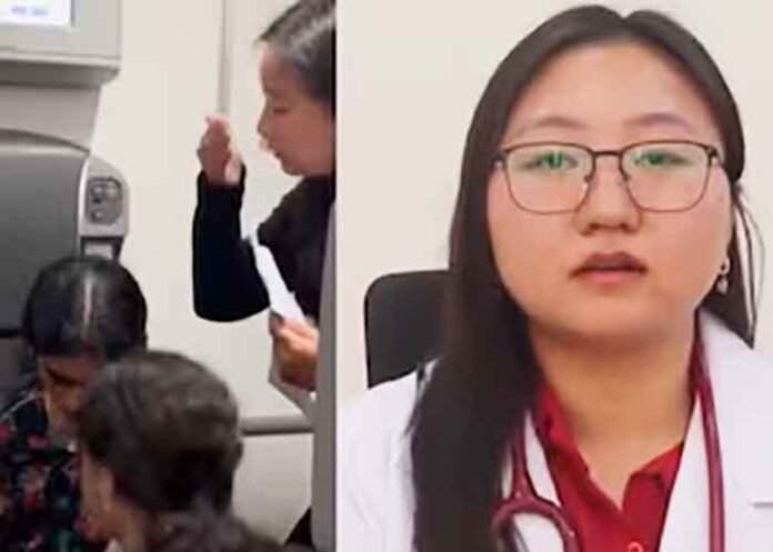 Manipur doctor Loni Lirina saves young woman passenger in Flight
