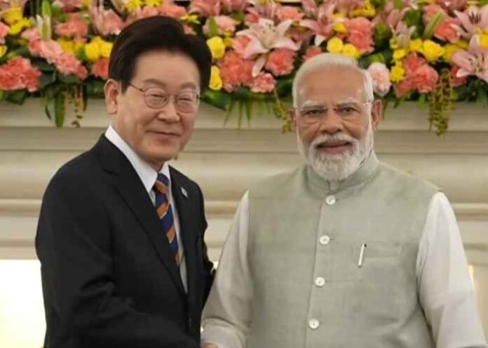 PM Modi and South Korea President Lee Jae Myung
