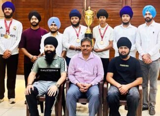 Panjab University Gatka team secures 1st runner-up