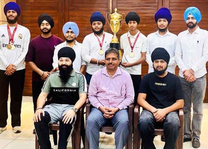 Panjab University Gatka team secures 1st runner-up