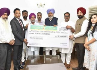 Punjab Minister Harpal Cheema compensation