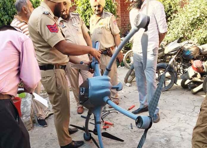 Punjab Police and BSF recover drones