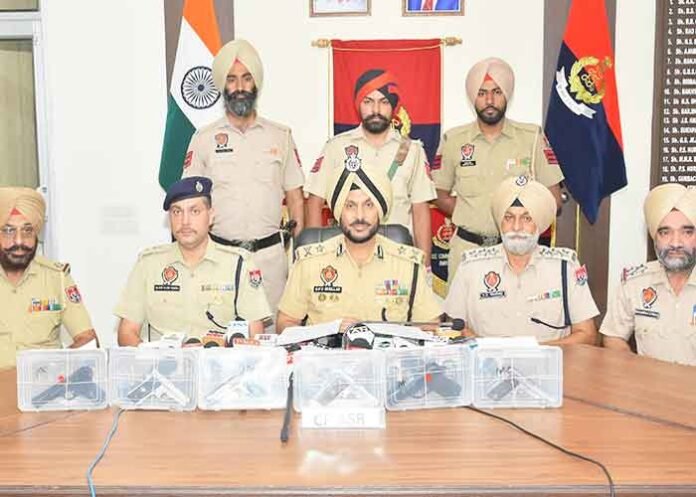 Punjab Police bust cross-border arms module