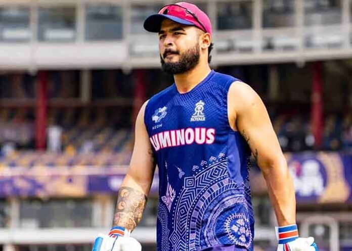 Riyan Parag RR Cricketer