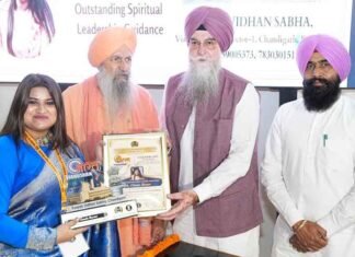 Sandhwan confers Bharat Vibhushan Samman