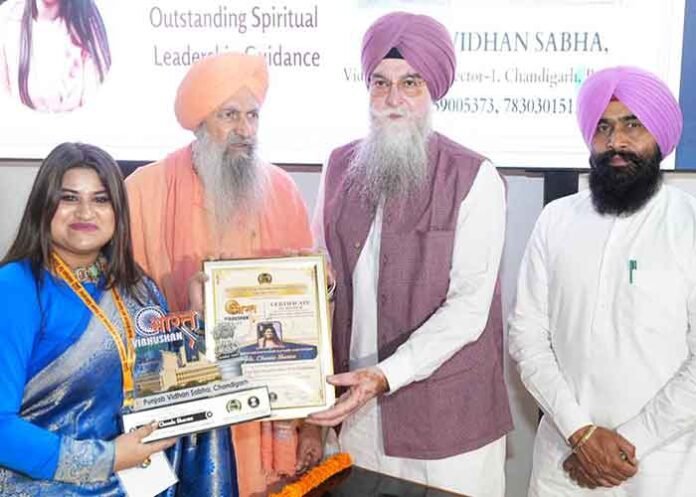 Sandhwan confers Bharat Vibhushan Samman