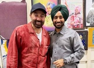 Satinder Sartaaj meets Sunny Deol