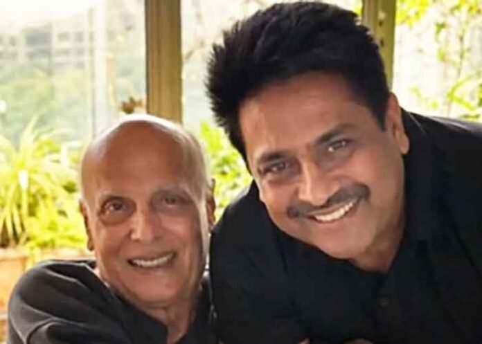 Shailesh Lodha with Mahesh Bhatt