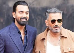 Suniel Shetty and KL Rahul