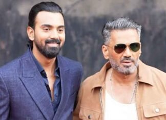 Suniel Shetty and KL Rahul