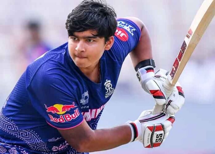 Vaibhav Sooravanshi RR Cricketer