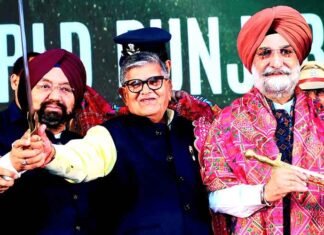 Vikramjit Sahney on Punjab diaspora awards