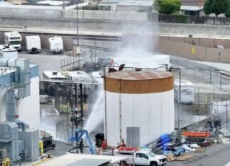 40,000 people ordered to evacuate in California after chemical leak