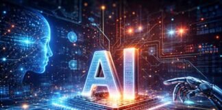 Artificial Intelligence AI Technology Logo