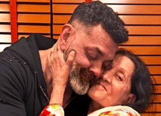 Bobby Deol with Mother Parkash Kaur
