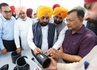 Bhagwant Mann Govt Launches Underground Electricity Wiring Project from Satauj; Major Relief to Punjab’s Farmers Through Pole-Free Villages Initiative CM Mann launches underground wiring project