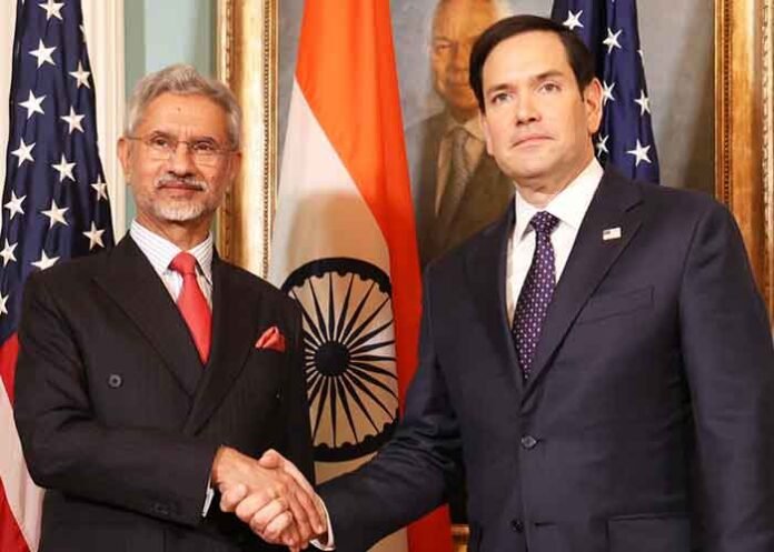 EAM Jaishankar US counterpart Marco Rubio