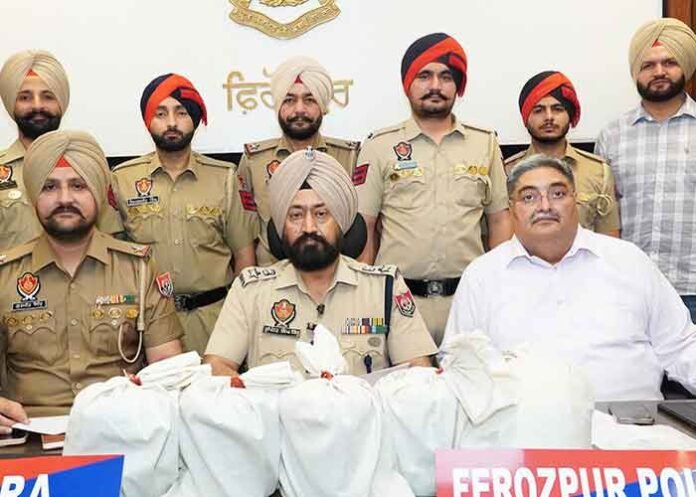 Ferozepur police crackdown