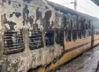 Fire breaks out in passenger train at Sasaram station, no casualties reported