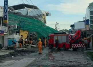 Four dead, 17 missing after under-construction building collapse in northern Philippines