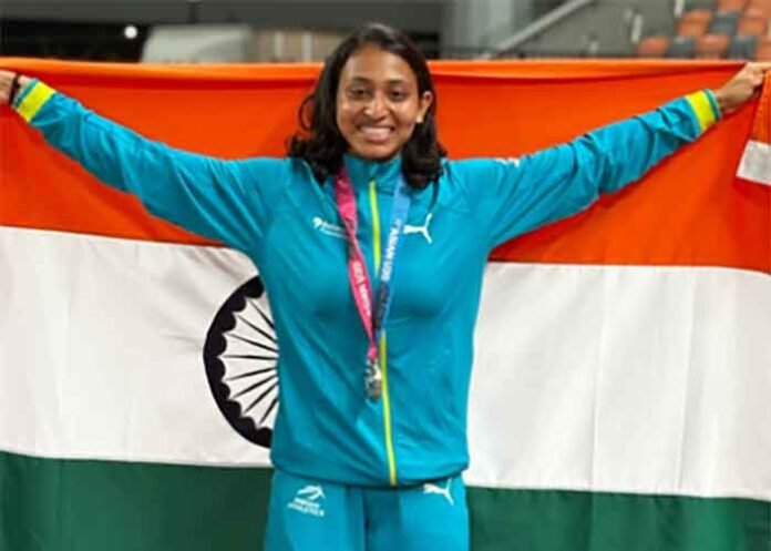 Gujarat sprinter Kajal Vaja