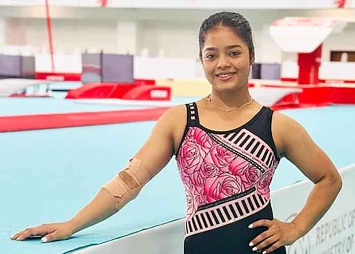 Gymnast Pranati Nayak