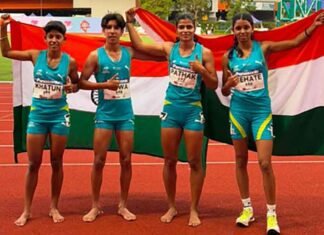 Asian U20 Athletics C’ships: India finish second overall as women’s 4x400m relay strikes gold in style India finished second at the Asian U20 Athletics Championships