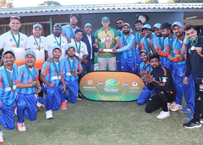 Indian Deaf cricket team sweep South Africa