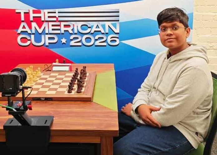 Indian chess prodigy Apaar Saxena