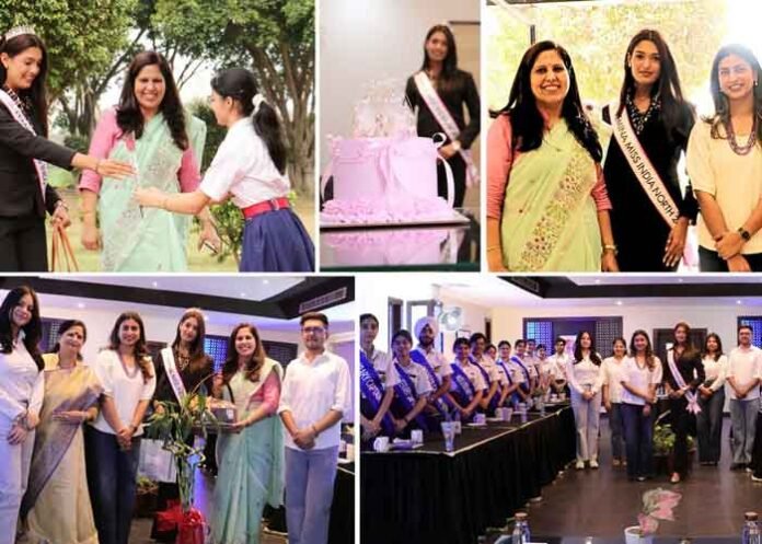 Innocent Hearts School hosts alumna Yashika Sharma