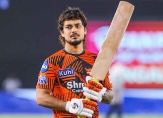 Ishan Kishan with Bat