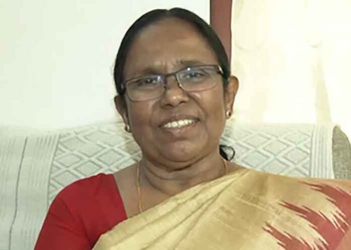 KK Shailaja Senior CPI-M leader and LDF candidate