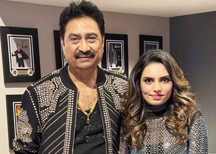 Kumar Sanu with daughter Shannon K