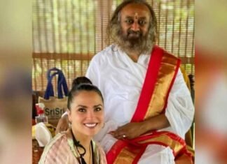 Lara Dutta wishes Gurudev Sri Sri Ravi Shankar on his 70th birthday, shares heartwarming moments