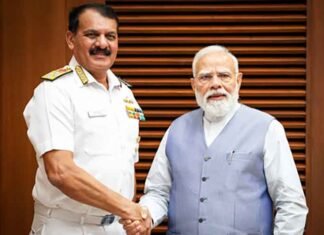 Navy Chief Admiral Dinesh K Tripathi on PM Modi