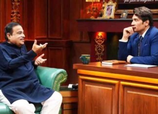 Nitin Gadkari on Shekhar Suman Show