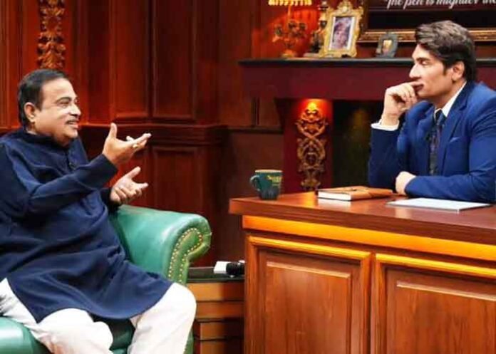 Nitin Gadkari on Shekhar Suman Show