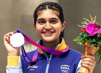 ‘Absolute killer when it matters’: Sindhu lauds pistol shooter Esha on winning WC gold with world record Olympian Esha Singh wins