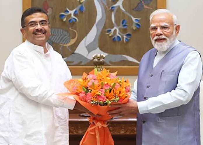PM Modi Meets Suvendu Adhikari