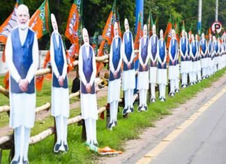PM Modi Posters in Hyderabad