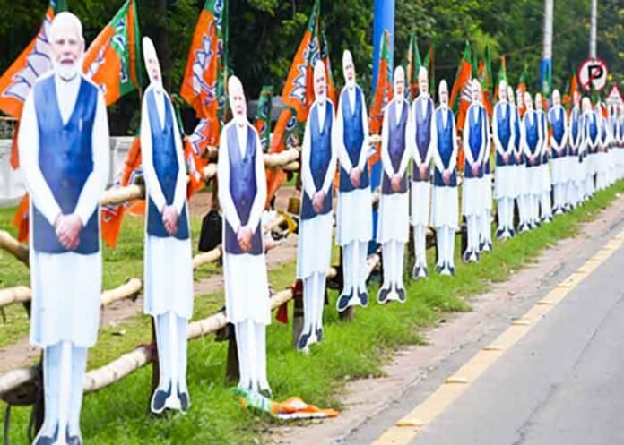PM Modi Posters in Hyderabad