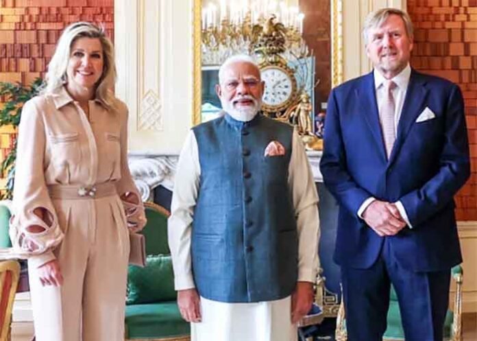 PM Modi meets Netherlands King Willem-Alexander