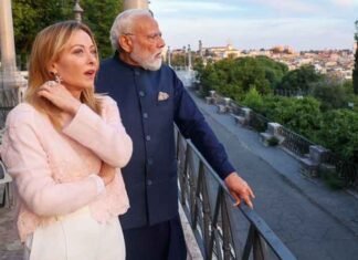 PM Modi attends dinner hosted by Giorgia Meloni, says ‘looking forward to our talks’ PM Modi with Giorgia Meloni Pic