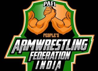Peoples Armwrestling Federation India PAFI Logo